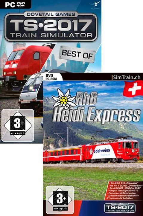 PC - Train Simulator 2017 Best of & Heidi Express Bundle (D) Box PC - Train Simulator 2017 Best of & Heidi Express Bundle (D) Box 785300131825 N. figura 1
