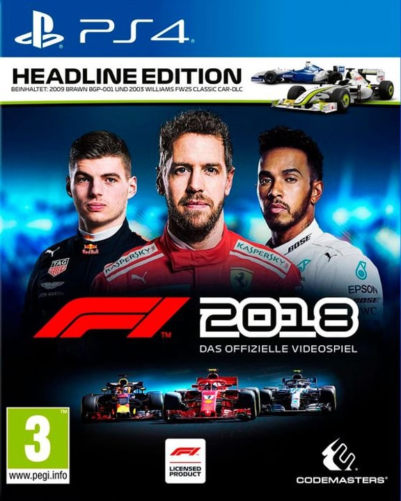 PS4 - F1 2018 Headline Edition (F) Box PS4 - F1 2018 Headline Edition (F) Box 785300136047 Bild Nr. 1