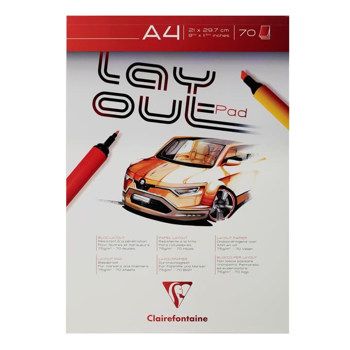 Image of Pebeo Bloc Colle Layout A4 70g 70f bei Do it + Garden von Migros