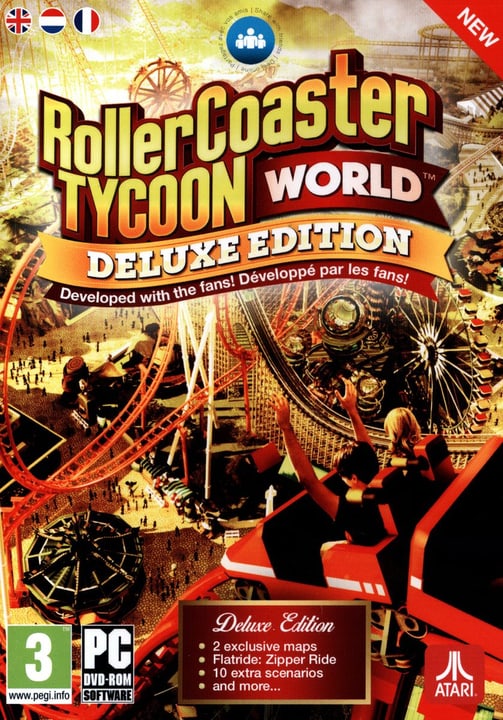 PC - Roller Coaster World - Deluxe EditioN Box PC - Roller Coaster World - Deluxe EditioN Box 785300121826 Bild Nr. 1