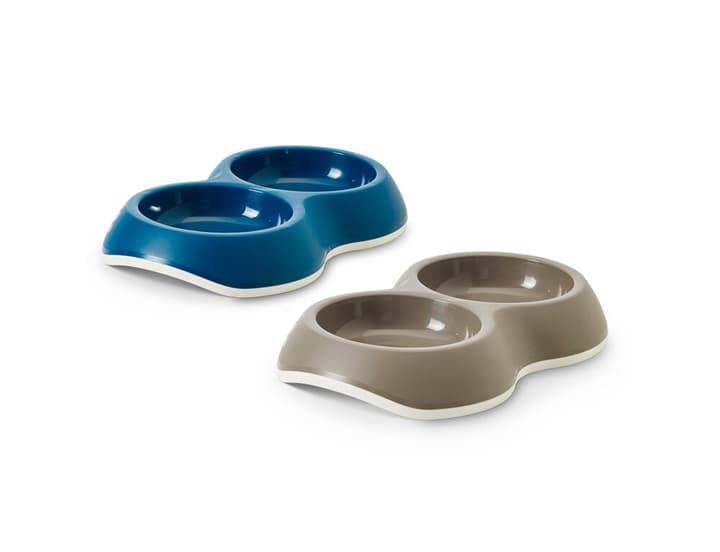 Savic Delice, 0,2 l assorti bleu + gris Gamelle pour chien unique