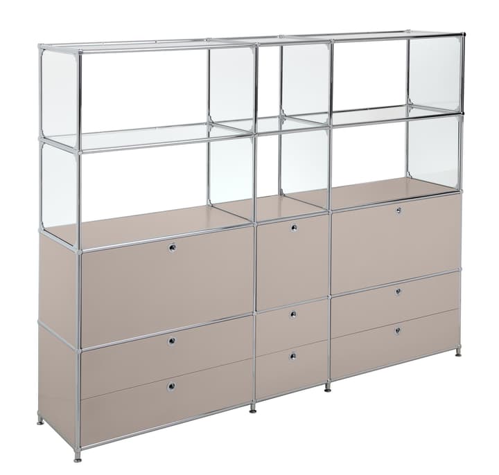 FLEXCUBE Regal FLEXCUBE Regal 401815320488 Grösse B: 189.0 cm x T: 40.0 cm x H: 155.5 cm Farbe Taupe Bild Nr. 1