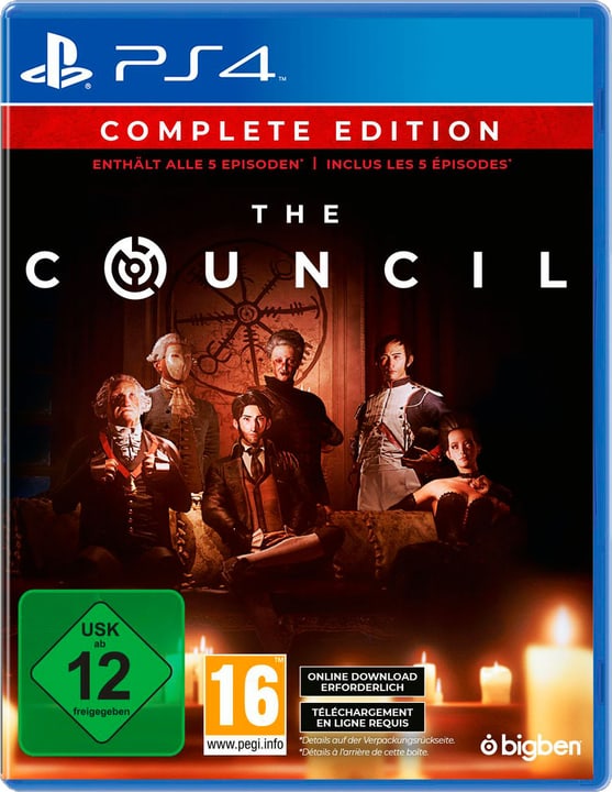 PS4 - The Council (D/F) Box PS4 - The Council (D/F) Box 785300138858 Bild Nr. 1