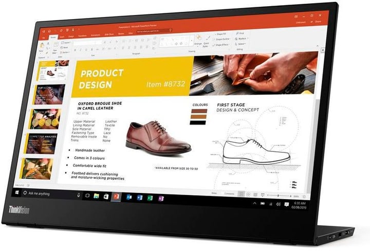 Lenovo ThinkVision M14 USB-C 14" Schermo ThinkVision M14 USB-C 14" Schermo Lenovo 785300150001 N. figura 1