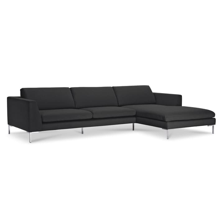 NEWTON Drom Salon d'angle 3pl/Rec NEWTON Drom Salon d'angle 3pl/Rec 360197000000 Dimensions L: 310.0 cm x P: 185.0 cm x H: 80.0 cm Couleur Noir Photo no. 1