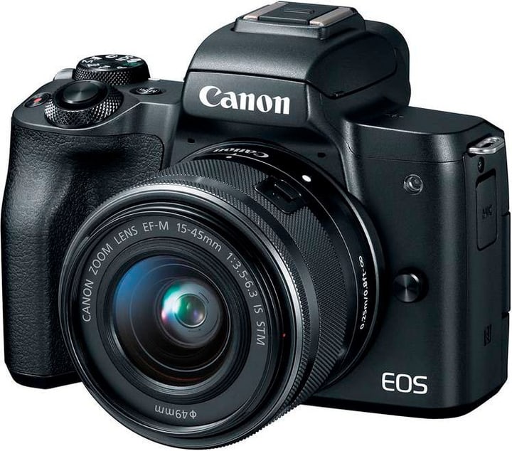 Canon EOS M50 + EF-M 15-45mm schwarz Systemkamera Kit EOS M50 + EF-M 15-45mm schwarz Systemkamera Kit Canon 785300134584 Bild Nr. 1
