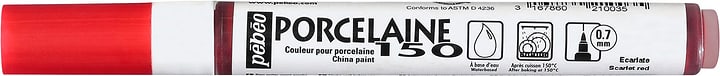 Pebeo Feutre Fin Porcelain Feutre Fin Porcelain Pebeo 663659900000 Colore Scarlatto N. figura 1