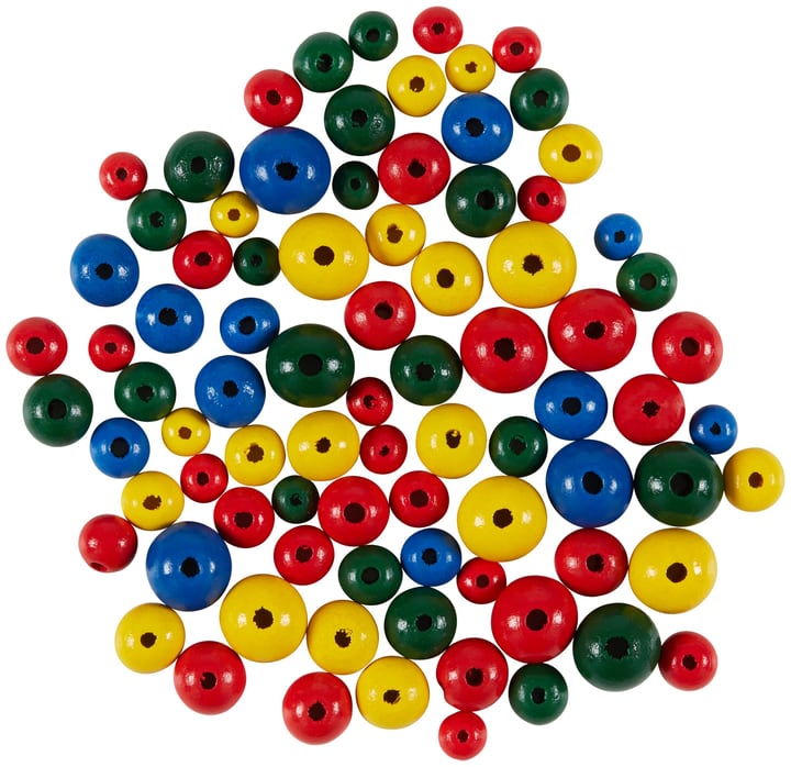 Image of Legna Creativa Bunte Perlen Grundfarben bei Do it + Garden von Migros