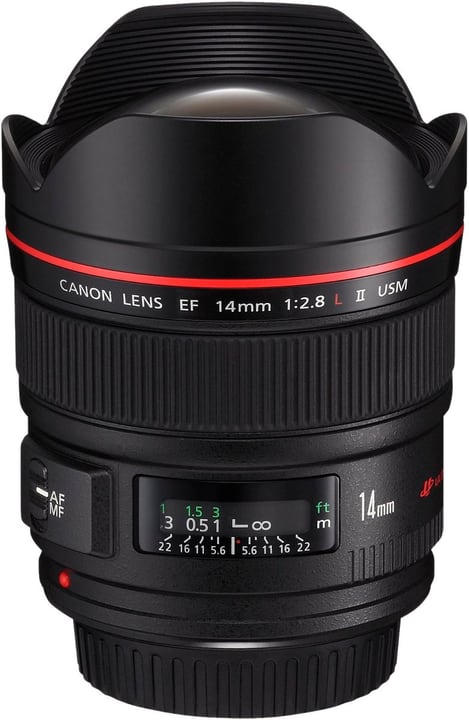 Canon EF 14 mm, f/2.8 L II USM EF 14 mm, f/2.8 L II USM Canon 785300129131 N. figura 1