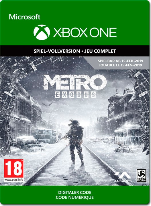 Xbox One - Metro Exodus Download (ESD) Xbox One - Metro Exodus Download (ESD) 785300141687 Bild Nr. 1