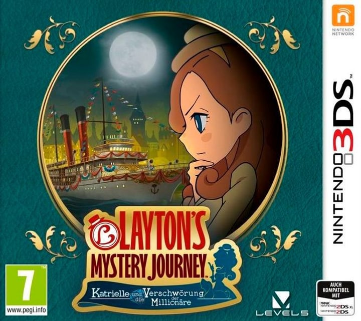 3DS - Layton's Mystery Journey: Katrielle & die Verschwörung der Millionäre Box 3DS - Layton's Mystery Journey: Katrielle & die Verschwörung der Millionäre Box 785300129653 Photo no. 1