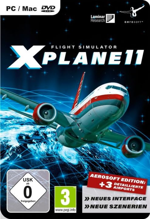 PC/Mac - Flight Simulator X-PLANE 11 Fisico (Box) PC/Mac - Flight Simulator X-PLANE 11 Fisico (Box) 785300121921 N. figura 1