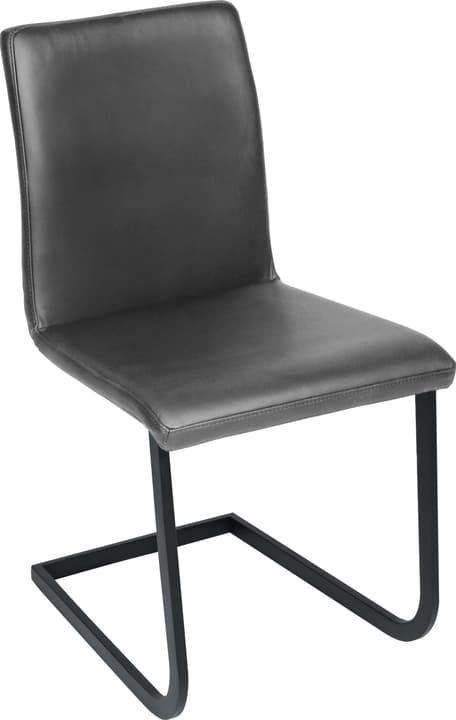 SANTORO Chaise en porte-à-faux SANTORO Chaise en porte-à-faux 402355700084 Dimensions L: 43.0 cm x P: 55.0 cm x H: 86.0 cm Couleur Anthracite Photo no. 1