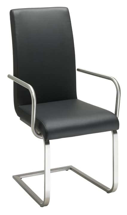 MARINELLO Chaise en porte-à-faux MARINELLO Chaise en porte-à-faux 402348700020 Dimensions L: 55.5 cm x P: 60.5 cm x H: 101.5 cm Couleur Noir Photo no. 1