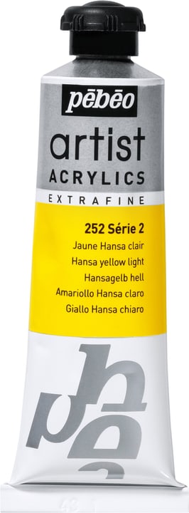 Pebeo Pébéo Acrylic Extrafine Pébéo Acrylic Extrafine Pebeo 663509025200 Colore Giallo Hansa Chiaro N. figura 1