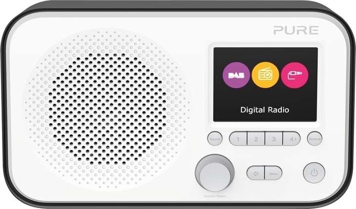 Pure Elan E3 - Weiss Digitalradio DAB+ Elan E3 - Weiss Digitalradio DAB+ Pure 773021800000 Bild Nr. 1