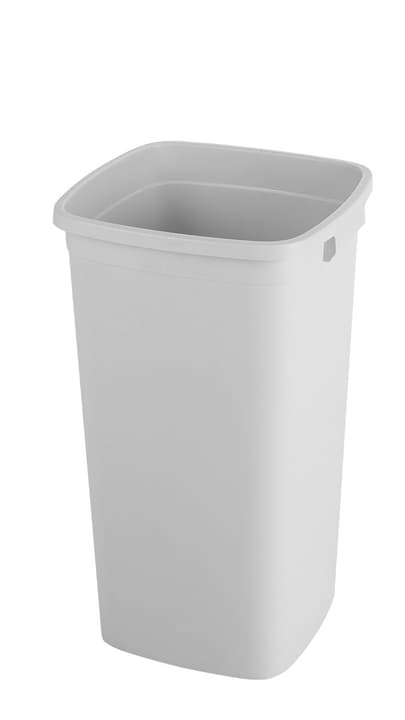 rothopro Rotho Pro Modo Poubelle 60l sans couvercle, Plastique (PP) sans BPA, gris Poubelle