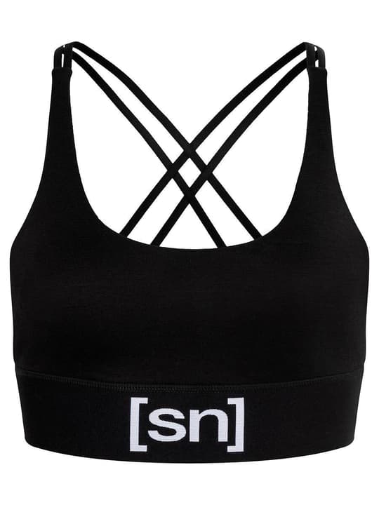 Image of super.natural W Super Top Yogabustier schwarz bei Migros SportXX
