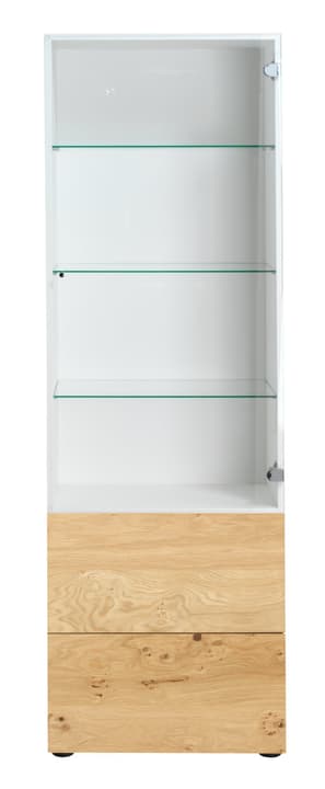 TELL Vitrine TELL Vitrine 400744900000 Dimensions L: 54.9 cm x P: 40.0 cm x H: 167.3 cm Couleur Blanc Photo no. 1