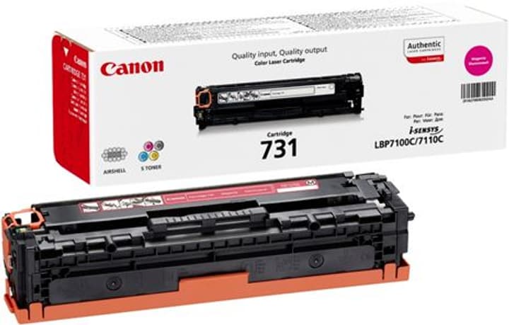 Canon Toner 731 magenta 6270B002 Toner 731 magenta 6270B002 Canon 798520900000 Photo no. 1