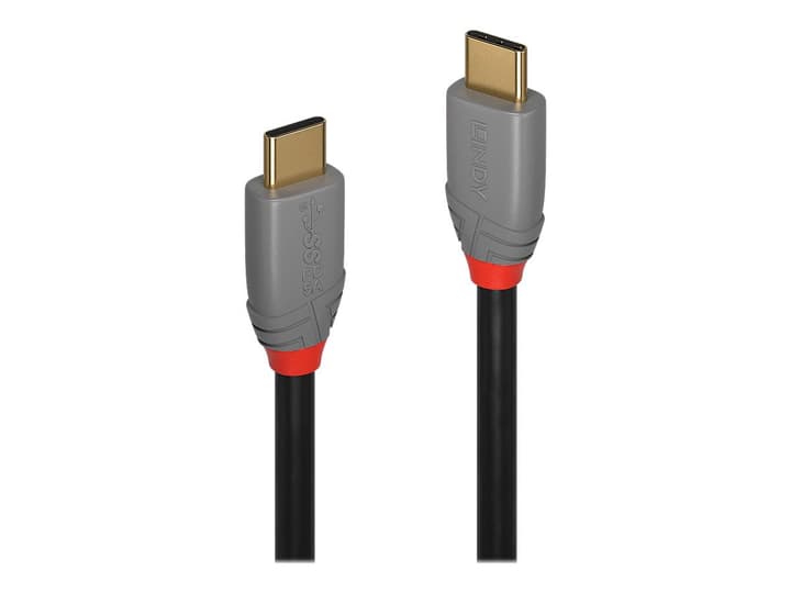LINDY USB 3.1 Typ C Kabel, 5A PD, Anthra Line 1m Kabel USB 3.1 Typ C Kabel, 5A PD, Anthra Line 1m Kabel LINDY 785300141595 Bild Nr. 1