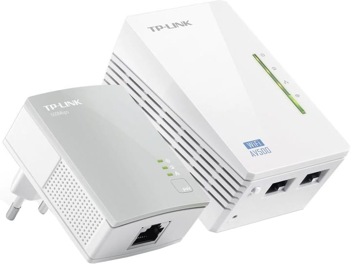 TP-LINK TP-Link TL-WPA4220KIT AV500 sans fil è 2 portes Extendeur Powerline KIT Extender TP-Link TL-WPA4220KIT AV500 sans fil è 2 portes Extendeur Powerline KIT Extender TP-LINK 785300124293 Photo no. 1