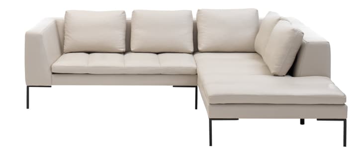 BADER Ecksofa BADER Ecksofa 405682850481 Grösse B: 255.0 cm x T: 230.0 cm x H: 80.0 cm Farbe Hellgrau Bild Nr. 1