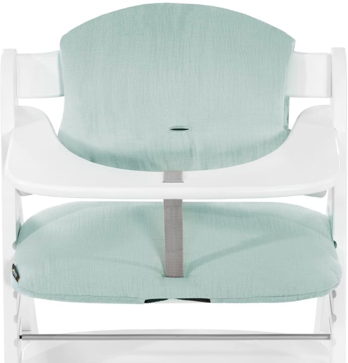 Hauck Coussin d’assise Select Muslin Mint sur Alpha+ Coussin d’assise