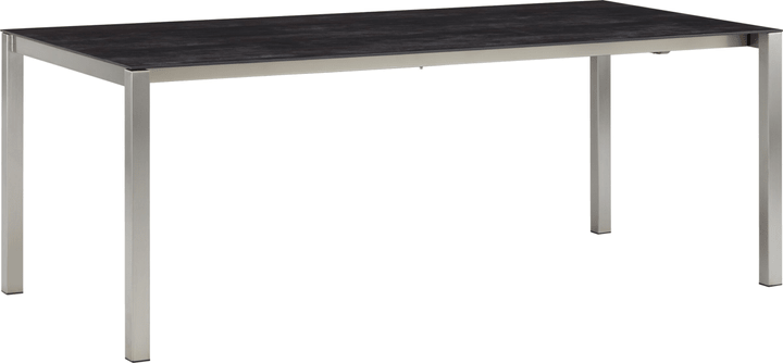 Image of KANO, 200/260 cm. Gestell Edelstahl, Keramik Ausziehtisch