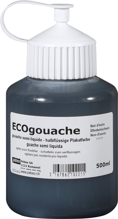 Image of Pébéo Ecogouache plakatfarbe schwarz bei Do it + Garden von Migros
