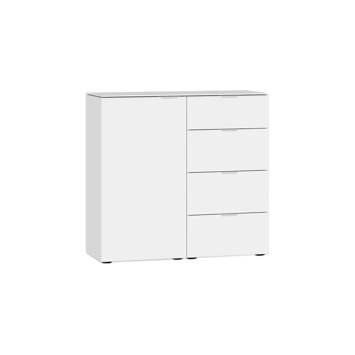 MILO Cassetto MILO Cassetto 364152100000 Colore bianco opaco Dimensioni L: 90.0 cm x P: 43.0 cm x A: 87.0 cm N. figura 1