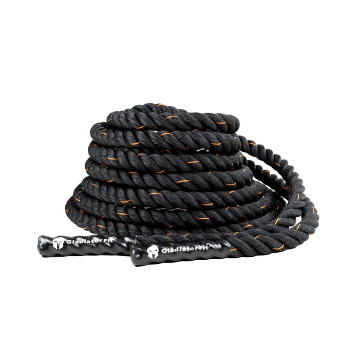 Image of GladiatorFit Kampfseil 'Battle Rope' wellenförmig aus Polyester 15m Kampfseil