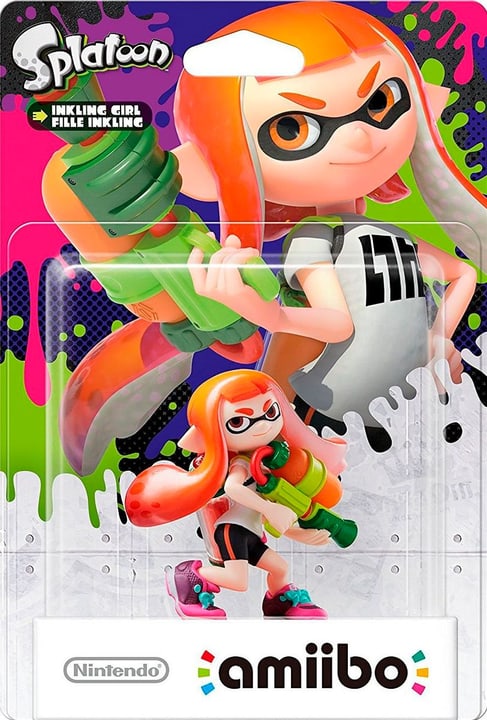 amiibo Super Smash Bros. Character - Inkling Girl Box amiibo Super Smash Bros. Character - Inkling Girl Box 785300139161 N. figura 1