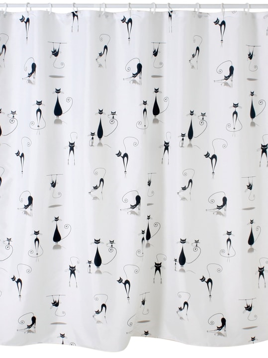 KATHA Rideau de douche KATHA Rideau de douche 453141653510 Couleur Blanc Dimensions L: 180.0 cm x H: 200.0 cm Photo no. 1