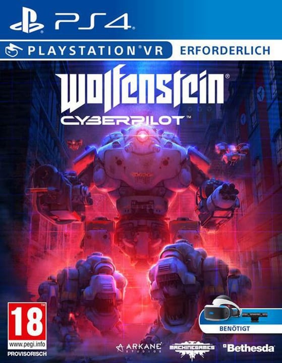 PS4 - Wolfenstein: Cyberpilot VR D Box PS4 - Wolfenstein: Cyberpilot VR D Box 785300145205 Photo no. 1