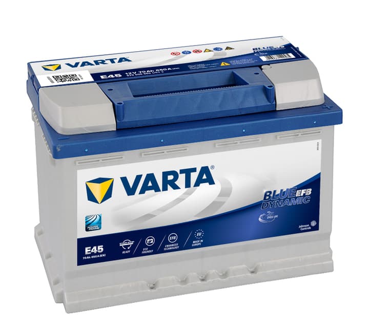 Varta Autobatterie Blue Dynamic EFB 570500065 70Ah H6 Autobatterie Blue Dynamic EFB 570500065 70Ah H6 Varta 620473000000 Bild Nr. 1