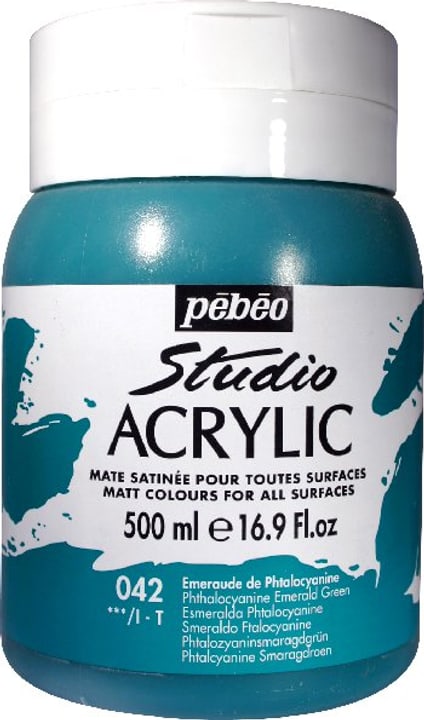 Pebeo Pébéo High Viscosity Studio 500ml Pébéo High Viscosity Studio 500ml Pebeo 663534271042 Couleur Emeraude Photo no. 1
