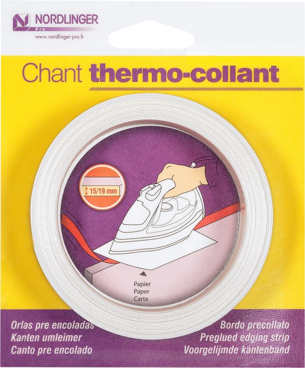 Chant mélaminé thermo-collant 5 m, Décor: blanc mat K101SM Chant mélaminé thermo-collant 5 m, Décor: blanc mat K101SM 640112600000 Photo no. 1