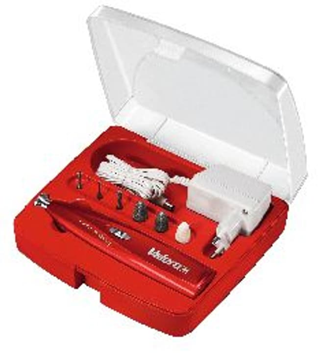 VALERA ManiSwiss Travel Maniküre & Pediküre Set – Swiss Made, Mit 3 Aufsätzen Aus Chirurgischem Stahl
