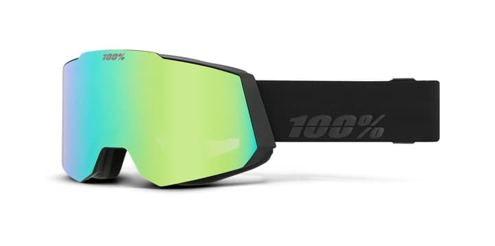 Image of 100% Snowcraft Hiper Skibrille / Snowboardbrille kohle