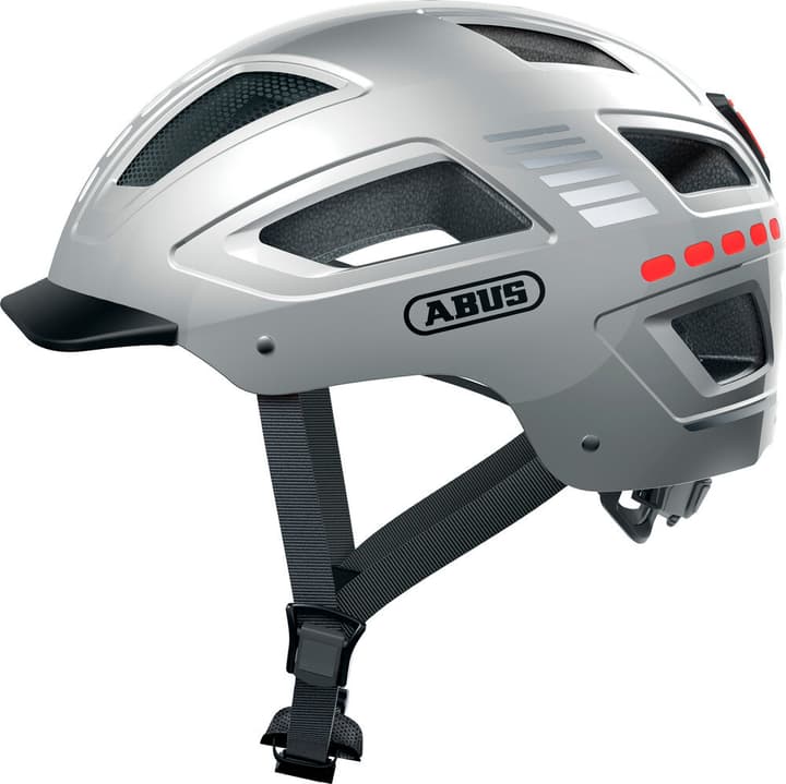 Image of Abus Hyban 2.0 LED Velohelm hellgrau