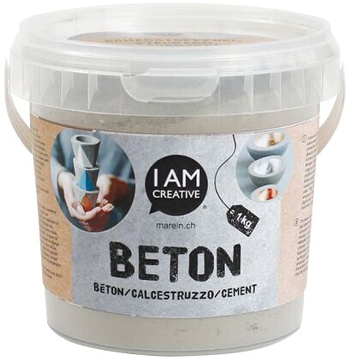 Image of I AM CREATIVE Beton, 1 kg Bastelbeton