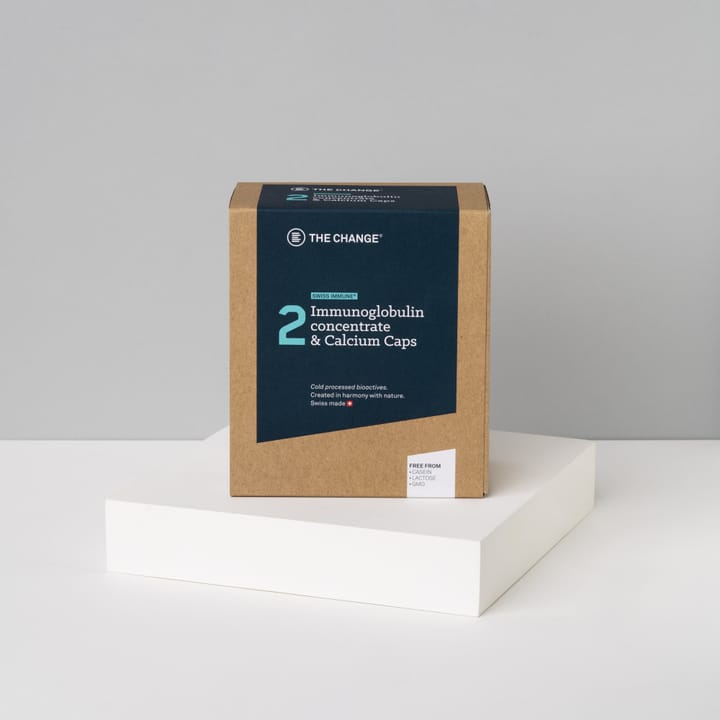 Image of Be The Change Immunoglobulin concentrate & Calcium Caps Nahrungsergänzung bei Migros SportXX