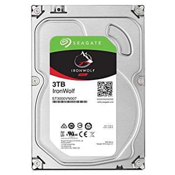 Seagate IronWolf 3To disque dur interne SATA 3.5" IronWolf 3To disque dur interne SATA 3.5" Seagate 785300124635 Photo no. 1