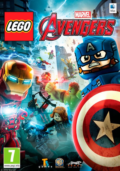 Mac - LEGO Marvels Avengers Download (ESD) Mac - LEGO Marvels Avengers Download (ESD) 785300134106 N. figura 1