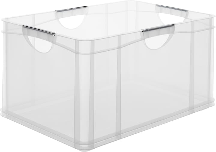 Image of Rotho Systembox 60l, Kunststoff (PP) BPA-frei, transparent, A3 Aufbewahrungsbox