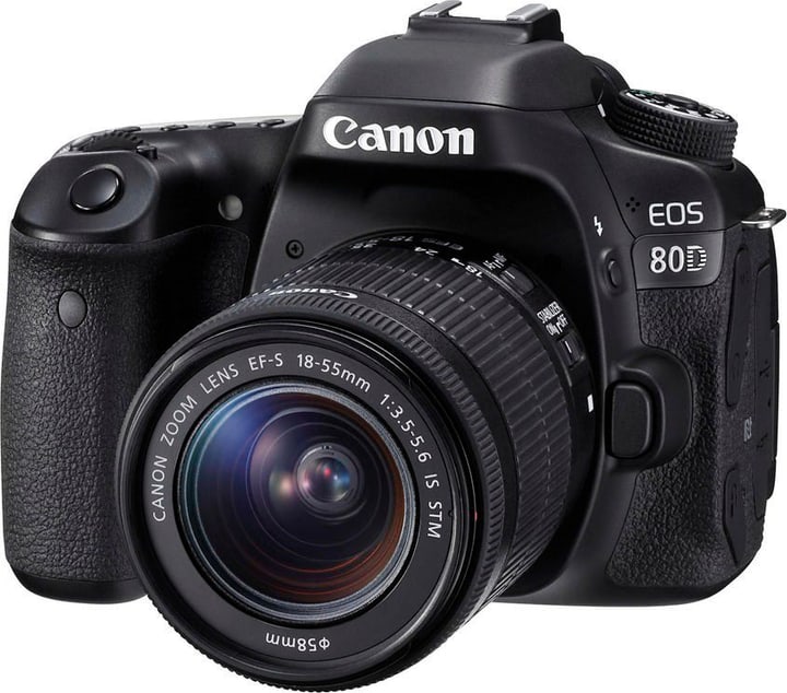 Canon EOS 80D EF-S 18-55mm IS STM Kit appareil photo reflex EOS 80D EF-S 18-55mm IS STM Kit appareil photo reflex Canon 785300126246 Photo no. 1