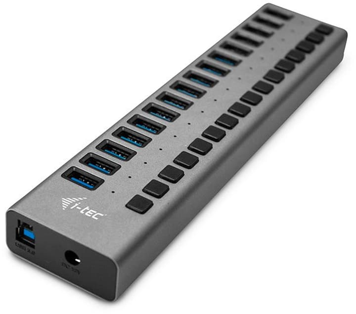 i-Tec USB 3.0 16port + Power Adapter 90 W Charging Hub USB 3.0 16port + Power Adapter 90 W Charging Hub i-Tec 785300147264 Photo no. 1