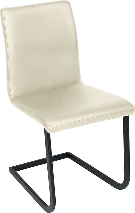 SANTORO Chaise en porte-à-faux SANTORO Chaise en porte-à-faux 402355700074 Dimensions L: 43.0 cm x P: 55.0 cm x H: 86.0 cm Couleur Beige Photo no. 1