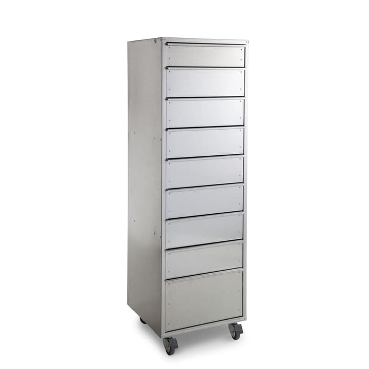 GALVA Cassettiera GALVA Cassettiera 364000642439 Dimensioni L: 42.5 cm x P: 40.0 cm x A: 131.0 cm Colore Grigio N. figura 1